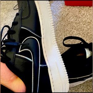 There brand new custom air forces